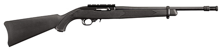 (image for) Ruger 1261 10/22 Tactical SA 22 Long Rifle 16.13" Blk Syn Matte
